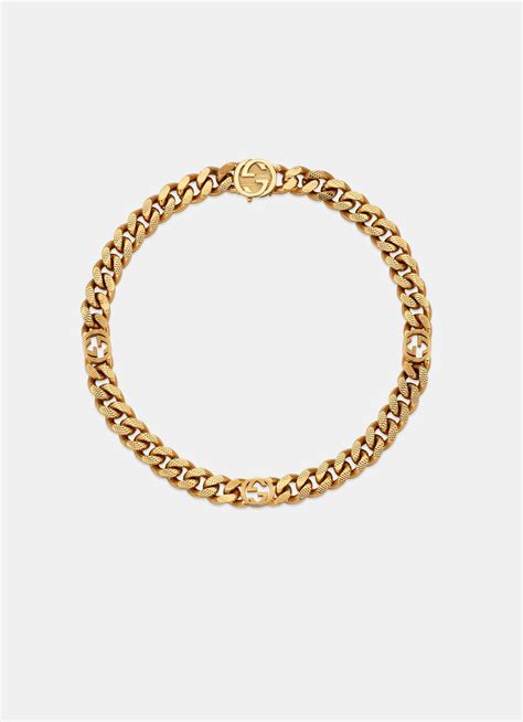 choker necklace gucci|gucci interlocking g necklace men's.